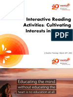 Interactive Reading Activities - Cultivating Interests in Reading-2