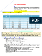 T 5, T 5 1 Issues Related To Direct and Indirect Farm Subsidies