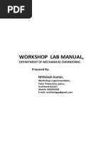 Workshop Lab Manual