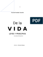 De La Vida, Leyes y Principios