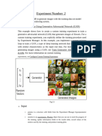 Experiment Number: 2: A) Image Generation Using Generative Adversarial Network (GAN)