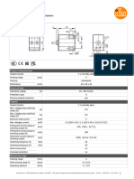 Dual Inductive Sensor For Valve Actuators: Product Characteristics