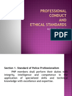 Midterm Professional Conduct and Ethical Standards