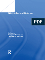 Thomas H. Brobjer, Gregory Moore - Nietzsche and Science-Routledge (2004)