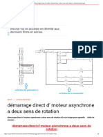 Démarrage Direct D' Moteur Asynchrone A Deux Sens de Rotation - Electromecanique