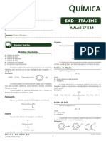 Lista Aula 17-18 Funções Halogenadas e Organometálicos