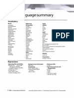 Interchange 3 Language Summary