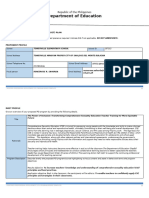 TES Enclosure No. 4 School Based INSET Plan