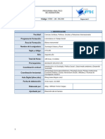 Programa Analítico de Sociología U. y R.