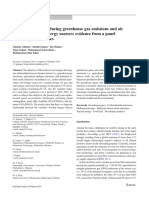 The Challenges of Reducing Greenhouse Gas Emissions and Air Pollution Through Energy Sources: Evidence From A Panel of Developed Countries