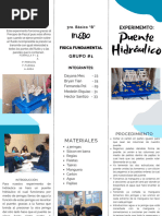 Tríptico Salud Mental Angustia Ilustrado Textura Azul