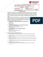 Examen Bimestral DPCC 1ro Sec