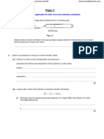 1.1 Solids, Liquids and Gases QP Physics Maths Tutor