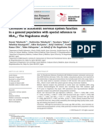 Correlates of Autonomic Nervous System Function in A General Population With Special Reference HBA1c