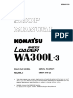 Wa300-3 Sebm017300 Shop Manual