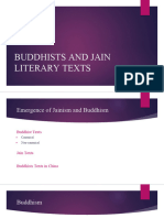 Buddhists and Jain Literary Texts Final