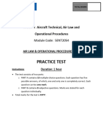 W31 - TUTORIAL - Air Law Practice Quiz