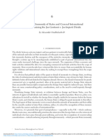 Jurisdictional Immunity of States and General International Law - Explaining The Jus Gestionis v. Jus Imperii Divide