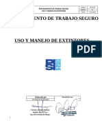 Procedimiento Uso y Manejo de Extintores