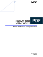 UNIVERGE NEAX 2000 IPS ISDN Features & Specifications R13 (ND-91638-004 (E) - 90)