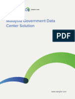 Malaysia Government Data Center Solution