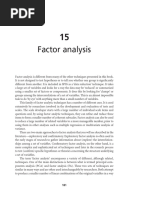 Factor Analysis