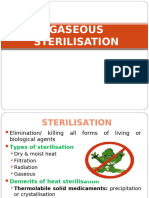 Gaseous Sterilisation