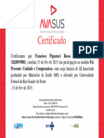 Pai - Presente - Certificado de Conclusão