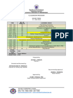 Classroom Program-Grade 3