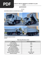 SINOTRUK HOWO 6×4 Dump Truck 400hp