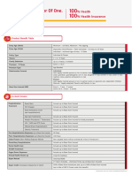 Annexure III - Product Benefit Table - Activ One - VYTL-V1