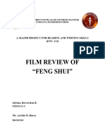 Film Review of Feng Shui by Raven Salvino