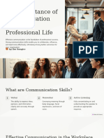 The Importance of Communication Skills in Professional Life