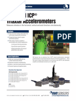 Triaxial Accelerometer Data Sheet