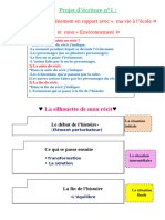 Projet D'écriure N°1