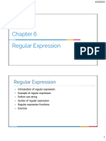 Lec 06 - Regular Expression