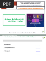 2.1.1.1.b - Loi Dohm, Puissance Et Effets Électriques