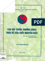 CÁC BÀI THUỐC THƯỜNG DÙNG - NGUYỄN KIỀU