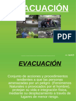 Evacuacion