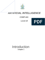 Chapter-1 Introduction To Artificial Intelligence