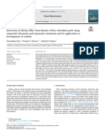 Extraction of Dietary Fiber From Kinnow (Citrus Reticulata) Peels Using Sequential Ultrasonic and Enzymatic Treatments