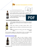 Carta Cerveza Alemana