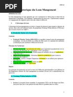 Chapitre 1 L'historique Du Lean