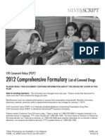 2012 Comprehensive Formulary: List of Covered Drugs