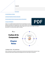 Carbon and Its Comp Chapter Notes