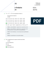 QCM - Algèbre Linéaire Diagonalisation