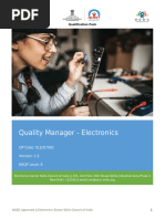 Quality Manager - Electronics - ELE - Q7902 - v1.0