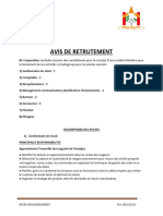 AVIS DE RETRUTEMENT PERSONNEL de Hôtel Filg Yiri-1