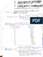 IUPAC Nomenclature