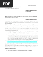 Clarification Sur Le Dossier Reliant Monsieur GBEDIGA Paulin Contre Akouèhou André